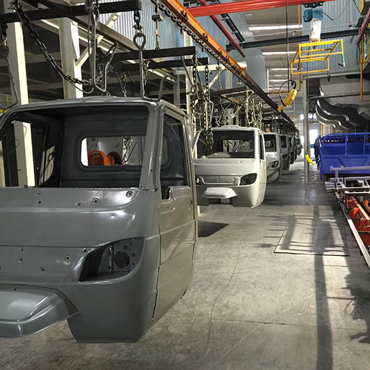 三輪車涂裝設備